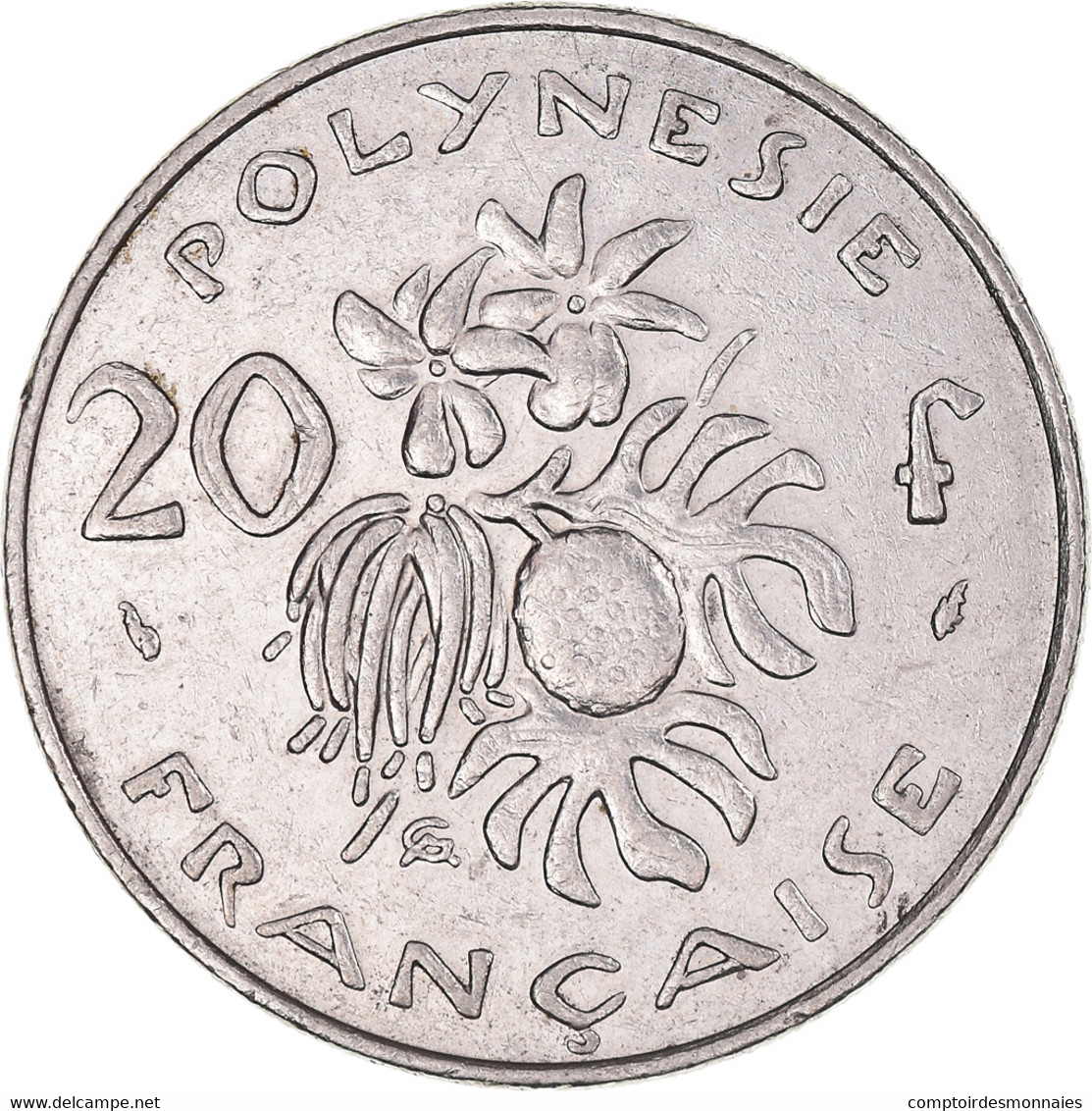 Monnaie, Polynésie Française, 20 Francs, 1984, Paris, TTB+, Nickel, KM:9 - Frans-Polynesië