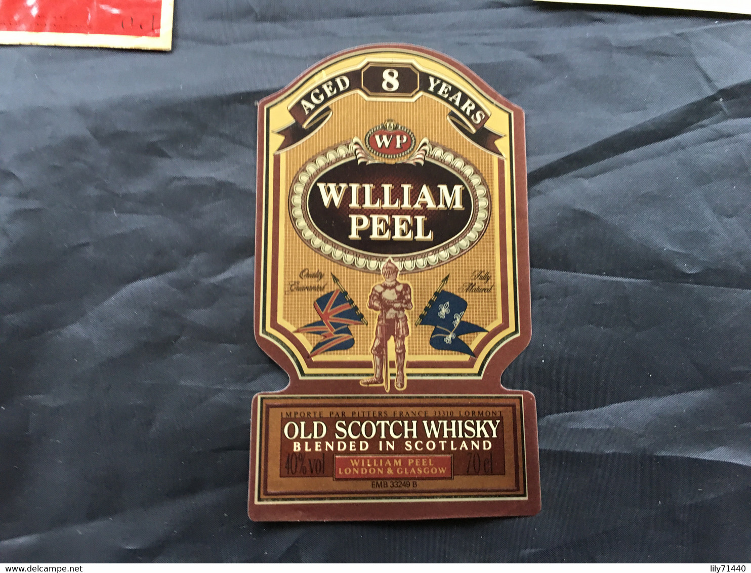 Ancienne étiquette De Scotch Whisky Old Label - Whisky