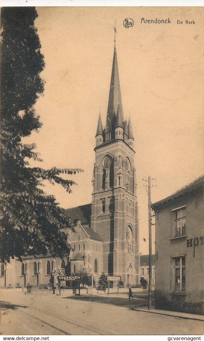 ARENDONCK   DE KERK          2 SCANS - Arendonk