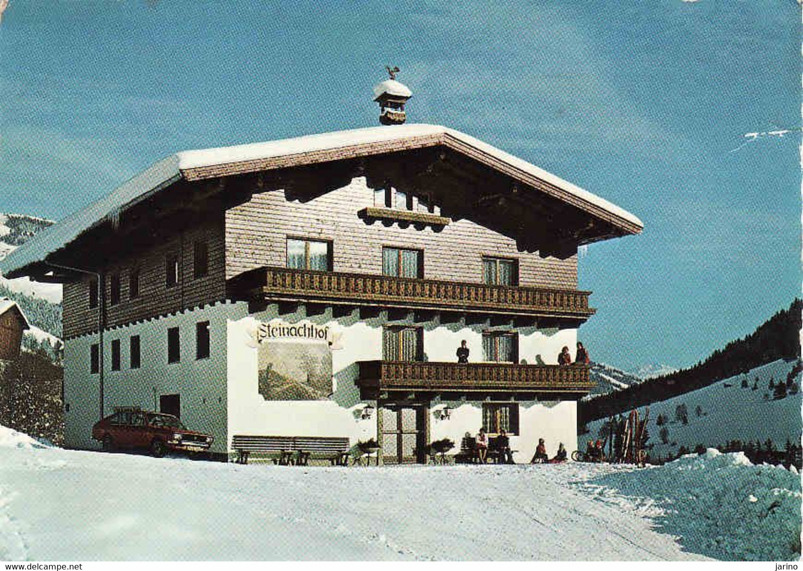 Rakúsko, Salzburg > Saalbach, Jugendheim Steinachhof, Bezirk Zell Am See, Used 1977 - Saalbach