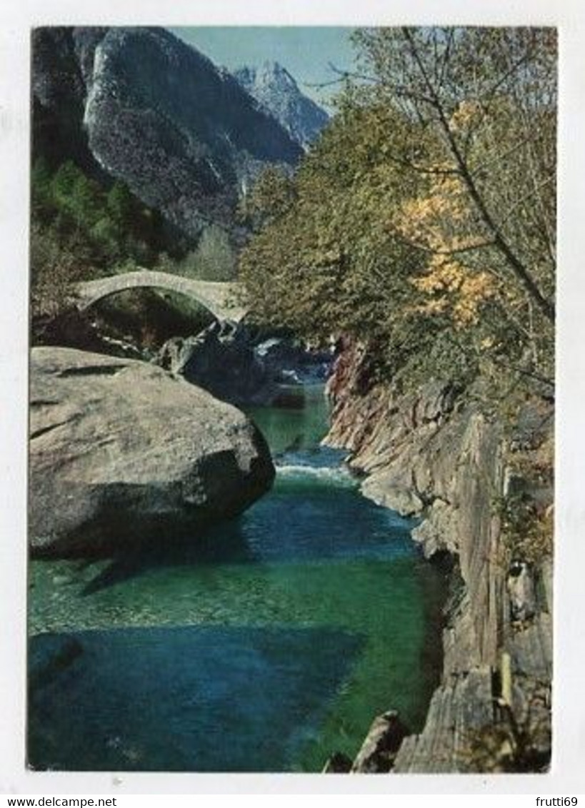 AK 087816 SWITZERLAND - Verzasca Valley - Stone Bridge Near Lavertezzo - Lavertezzo 