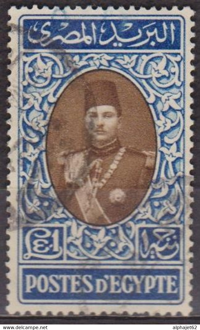 Farouk 1° - EGYPTE - Portrait - N° 219 - 1939 - Used Stamps