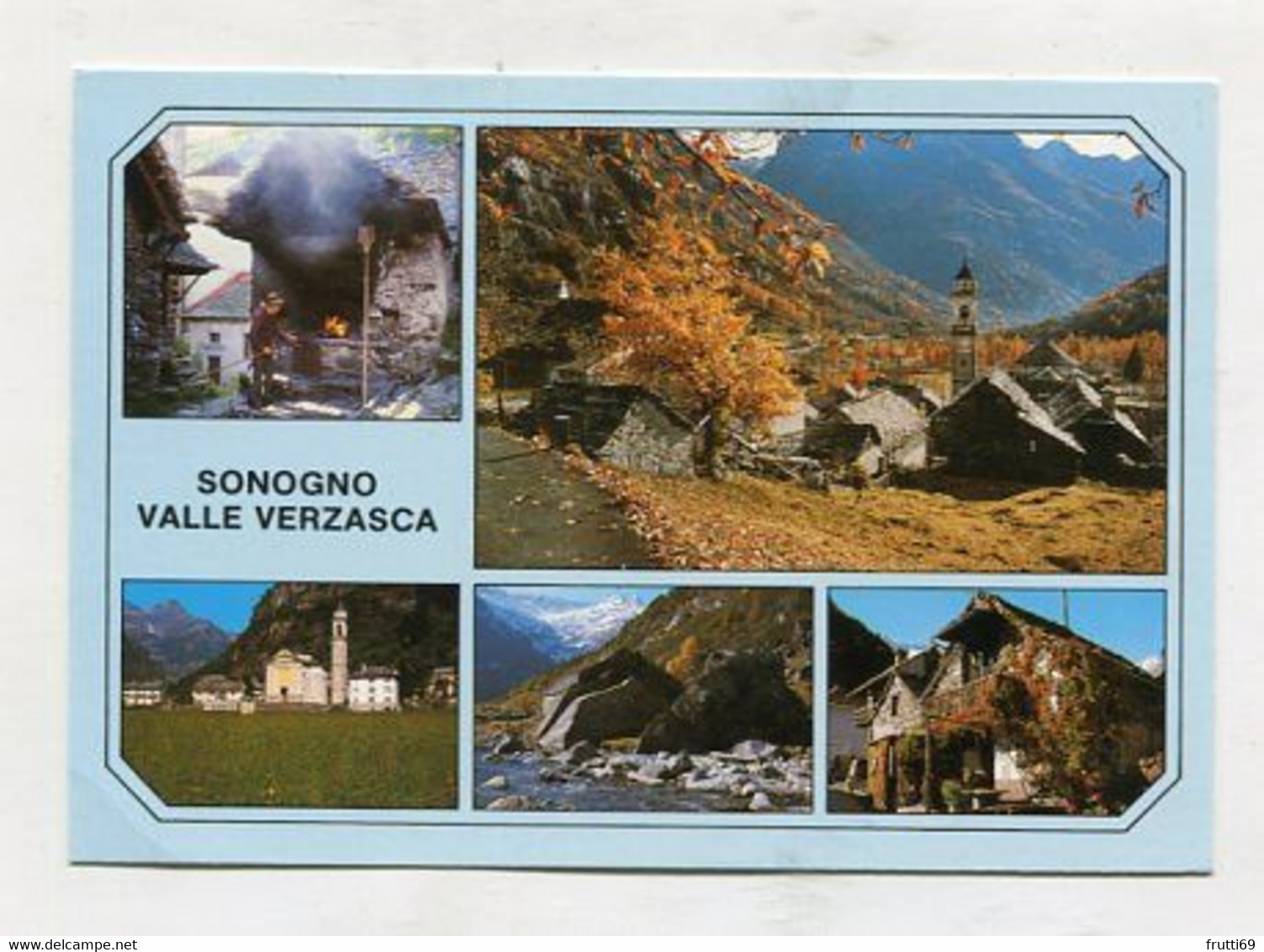 AK 087819 SWITZERLAND -Sonogno - Valle Verzasca - Verzasca