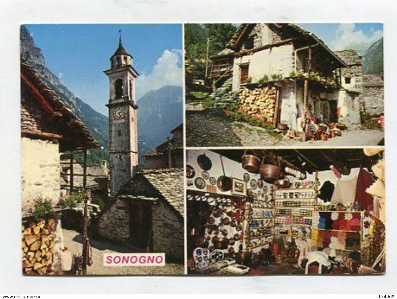 AK 087821 SWITZERLAND - Sonogno - Valle Verzasca - Sonogno