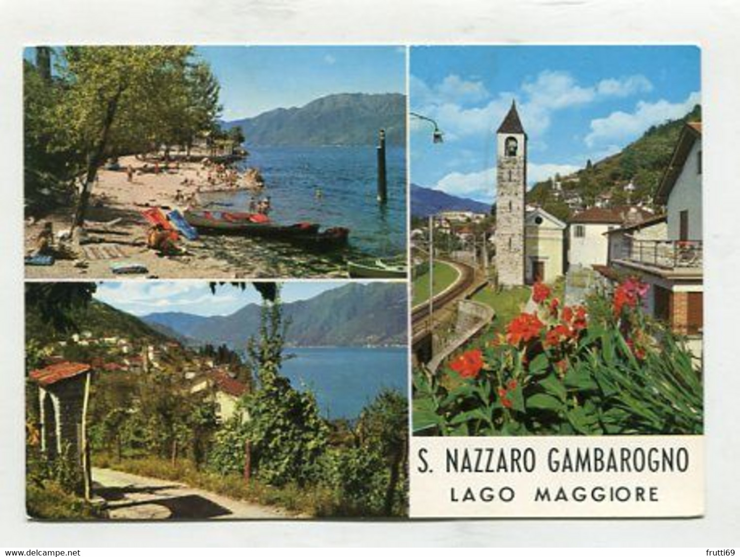 AK 087833 SWITZERLAND - S. Nazzaro Gambarogno - Lago Maggiore - Gambarogno