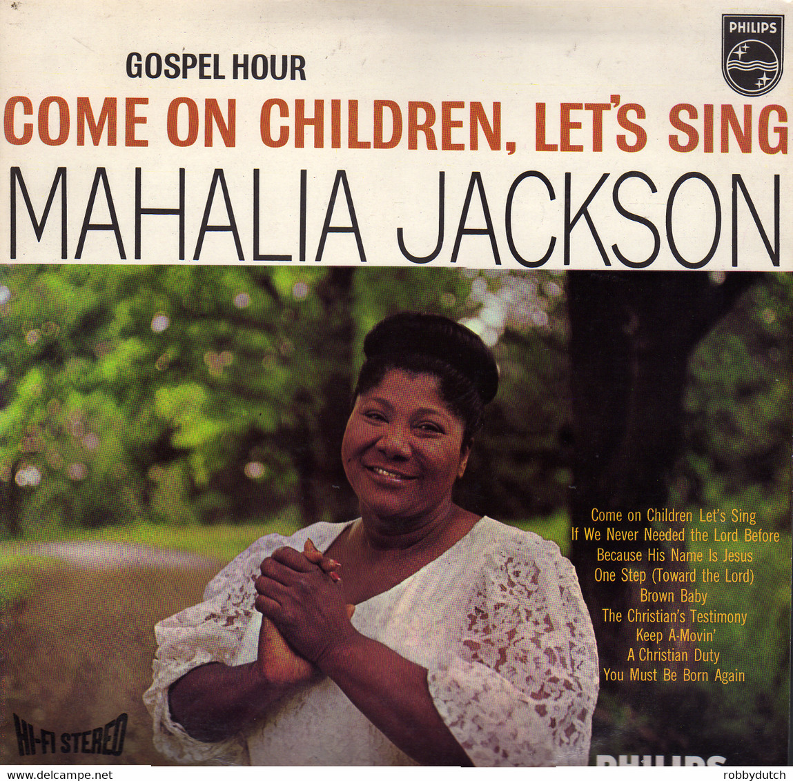 * LP *  MAHALIA JACKSON - COME ON CHILDREN, LET'S SING (Holland 1960) - Religion & Gospel