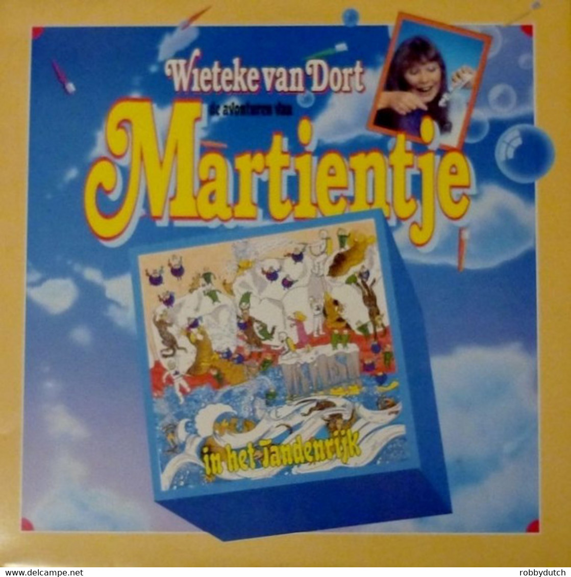 * LP *  WIETEKE VAN DORT - DE AVONTUREN VAN MARTIENTJE IN HET TANDENRIJK (Promo 1984 EX) - Bambini