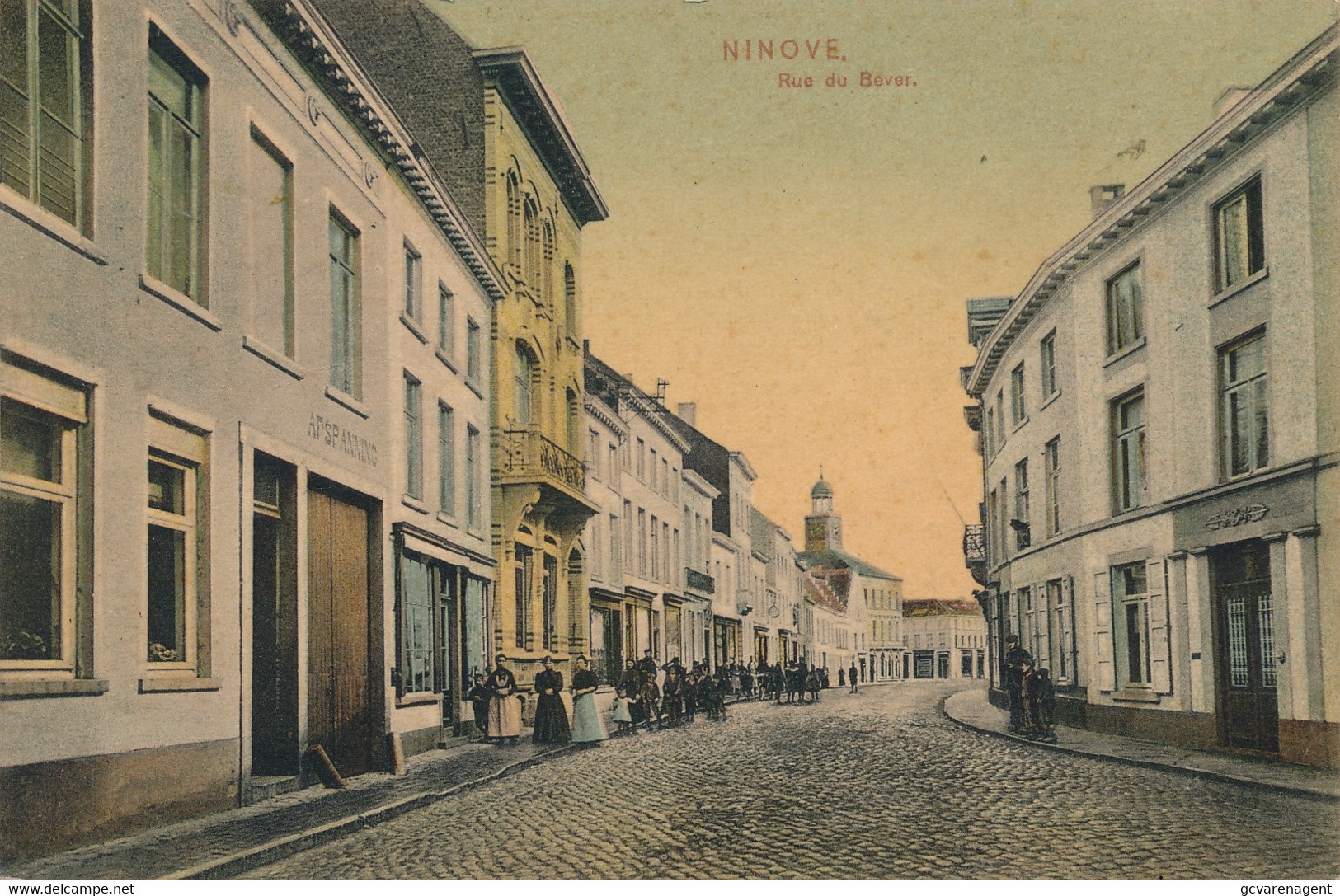 NINOVE   RUE DU BEVER     KLEUR     2 SCANS - Ninove