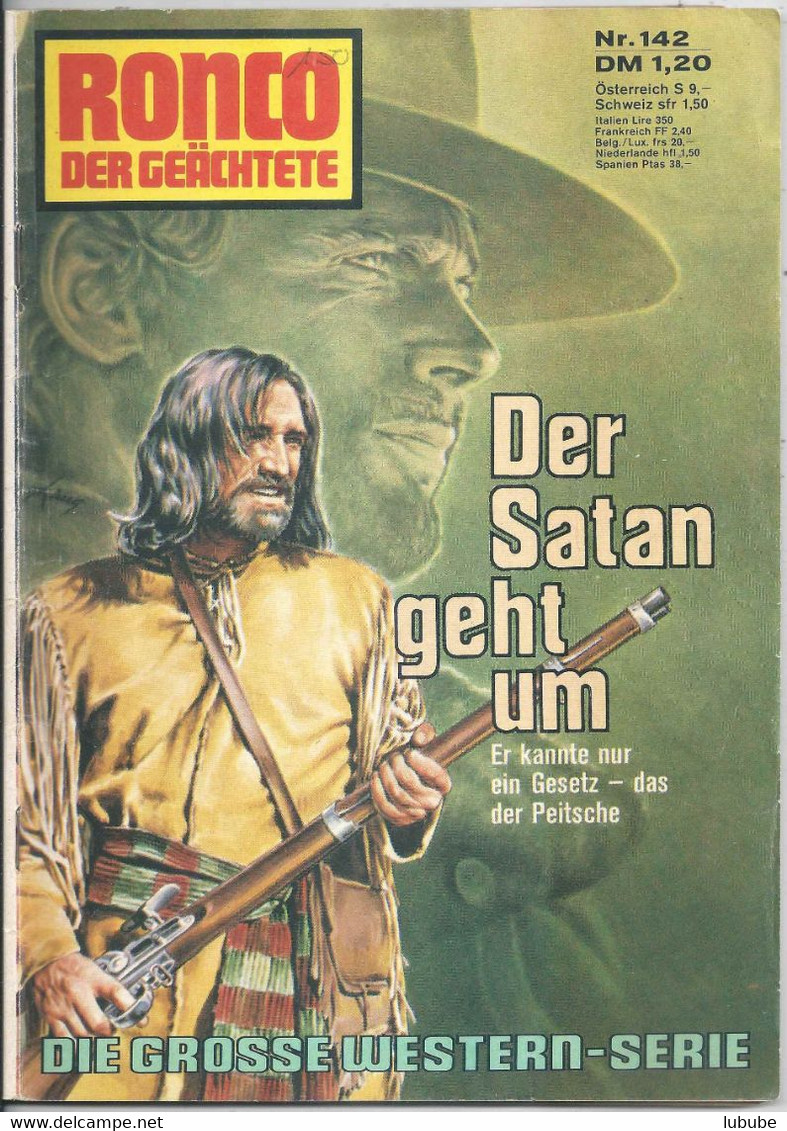 Ronco Der Geächtete - Der Satan Geht Um, Heft 142 (Terrence Hill)         1975 - Aventure