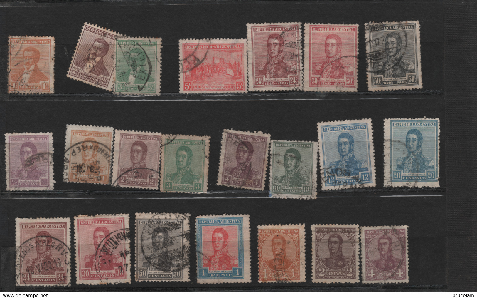 ARGENTINE -  Lot De Timbres Années 1867 à 1922 - O - - Collections, Lots & Series