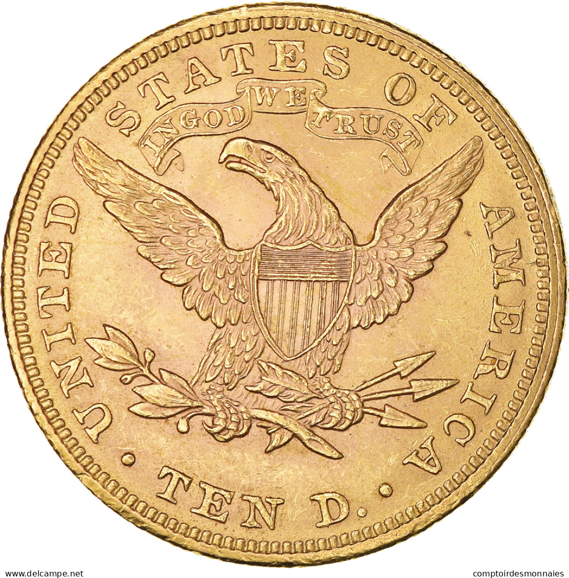 Monnaie, États-Unis, Coronet Head, $10, Eagle, 1899, U.S. Mint, Philadelphie - 10$ - Eagles - 1866-1907: Coronet Head (Tête Couronnée)