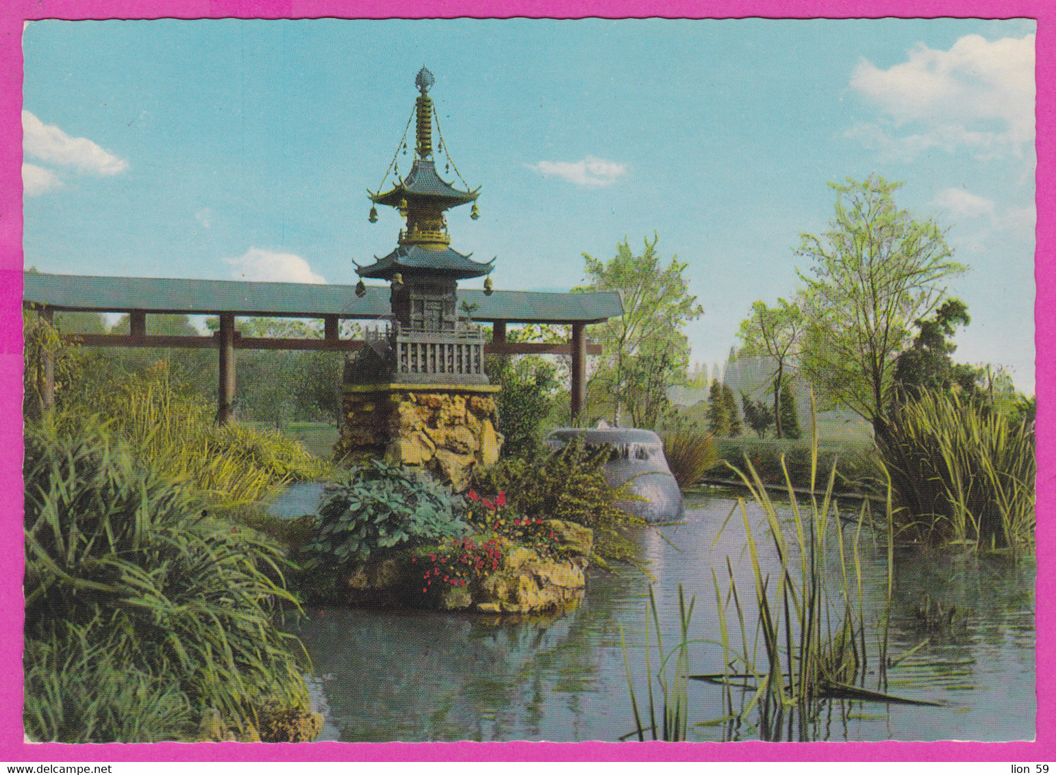 283184 / Germany - Leverkusen - Im Japanischen Garten Der Bayer Werke , Temple , PC 509 Deutschland Allemagne Germania - Leverkusen