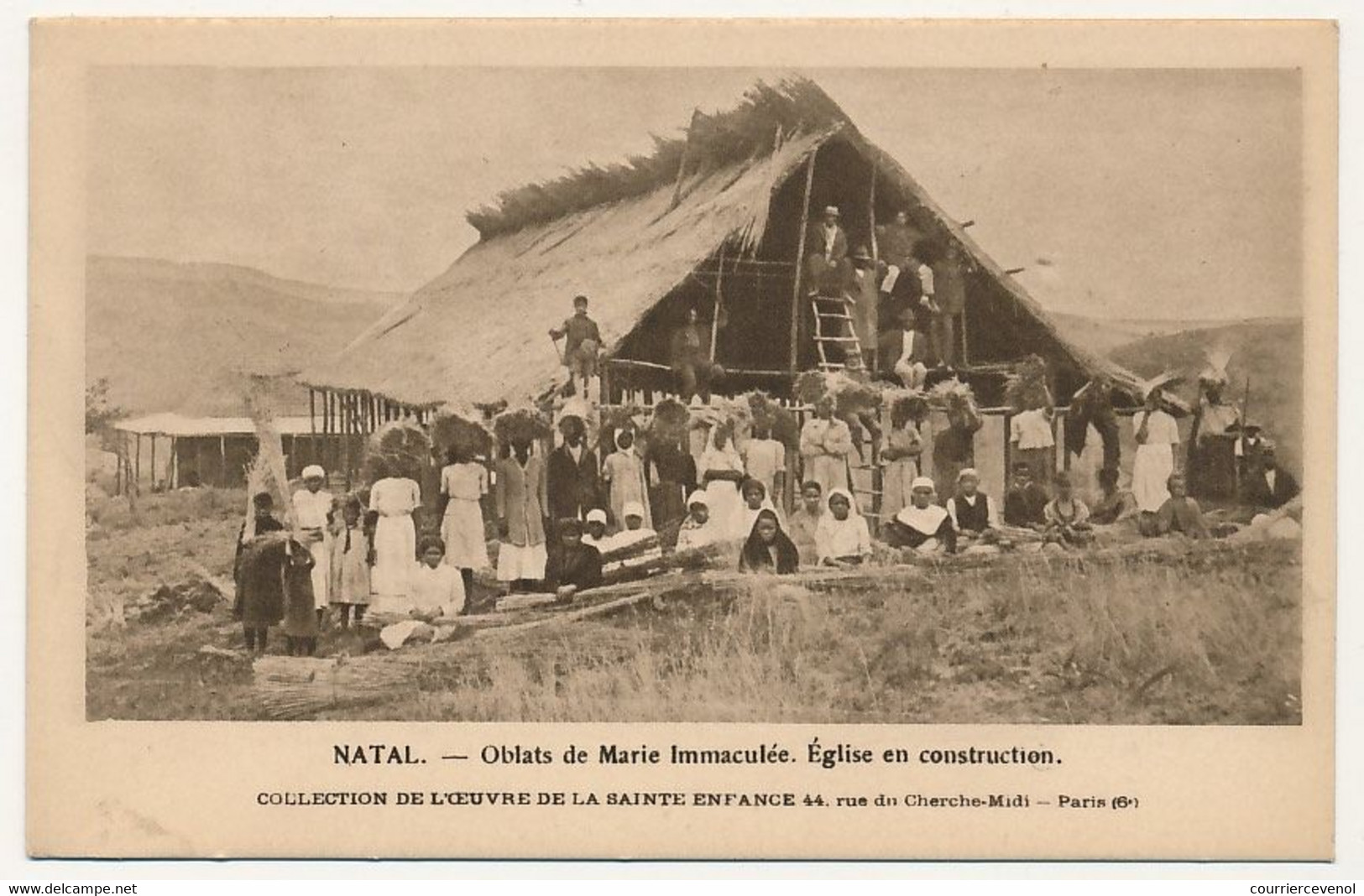 CPA - NATAL - Oblats De Marie Immaculée - Eglise En Construction - Südafrika