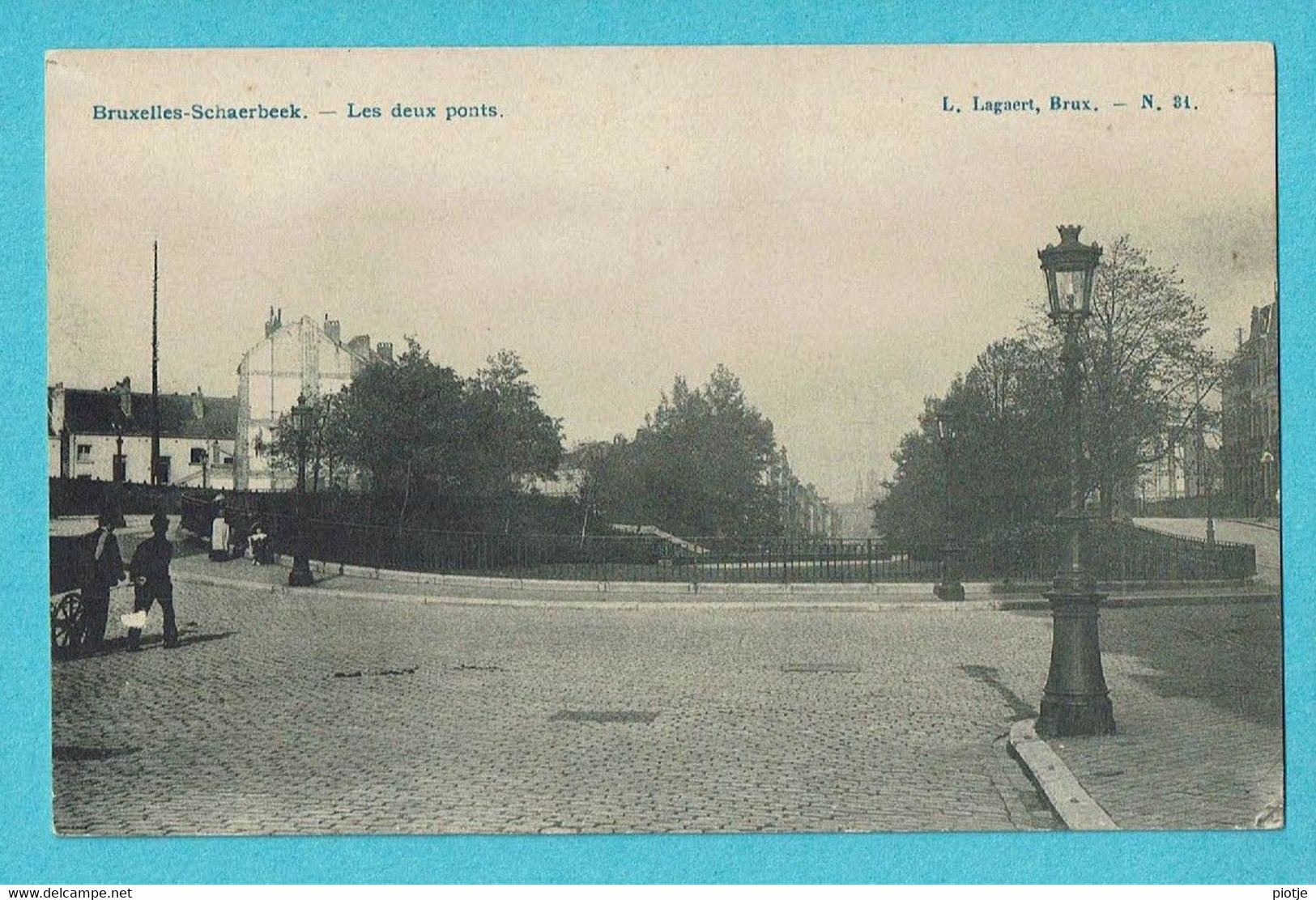 * Schaarbeek - Schaerbeek (Brussel - Bruxelles) * (L. Lagaert, Nr 31) Les Deux Ponts, Parc, Animée, De 2 Bruggen, Old - Schaarbeek - Schaerbeek