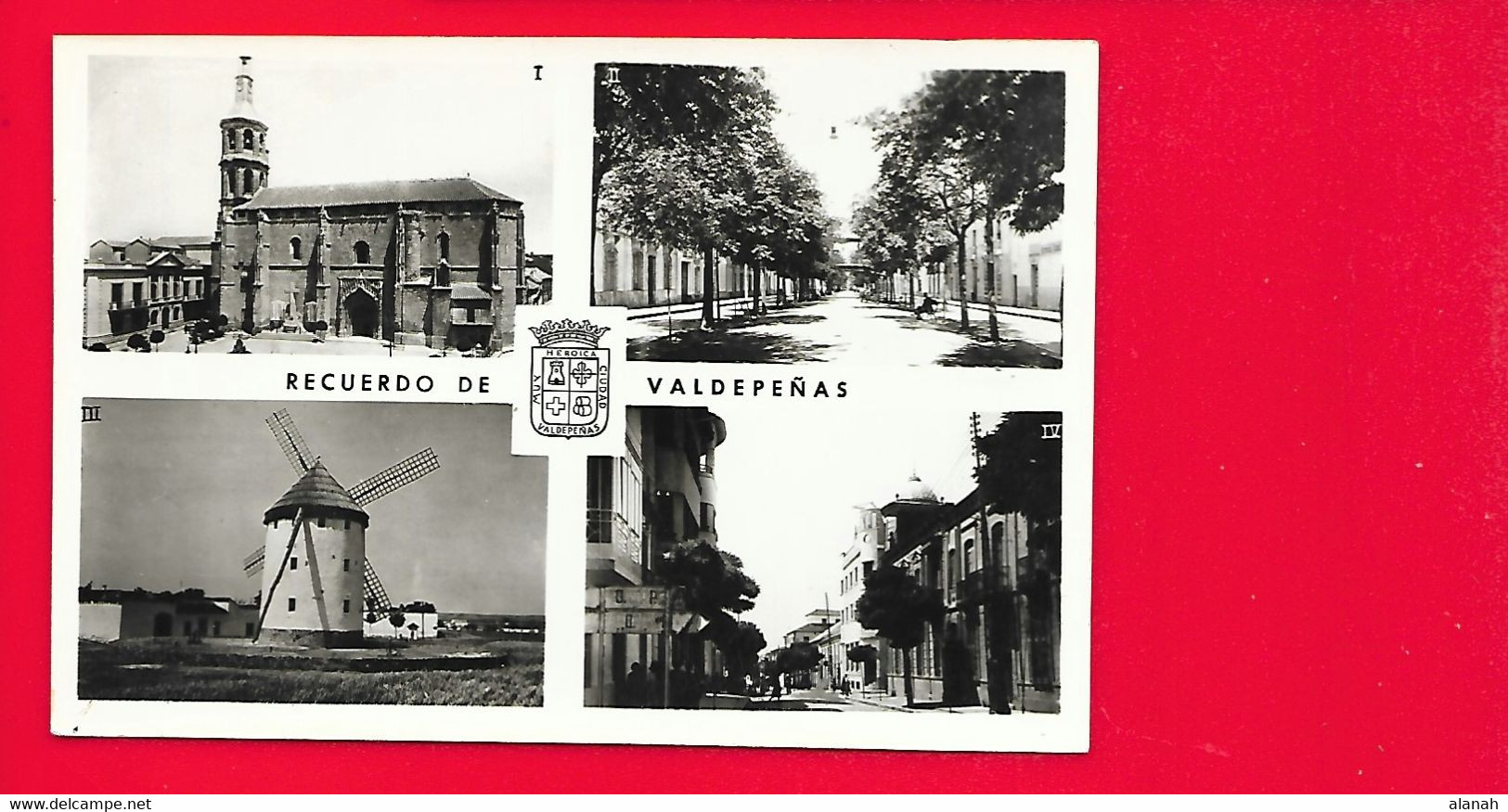 VALDEPENAS Multivues Recuerdo Espagne - Ciudad Real