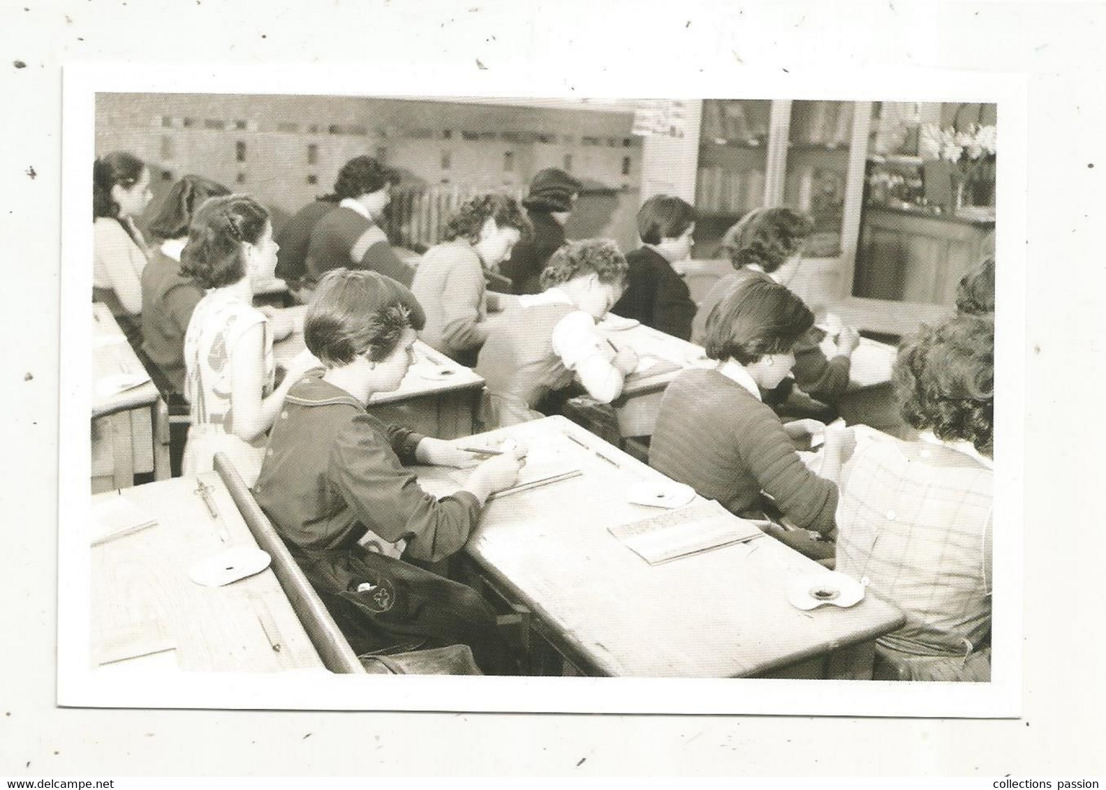 Cp,école, Musée National De L'éducation,ROUEN,INRP ,ed. Atlas , Salle De Classe - Schulen