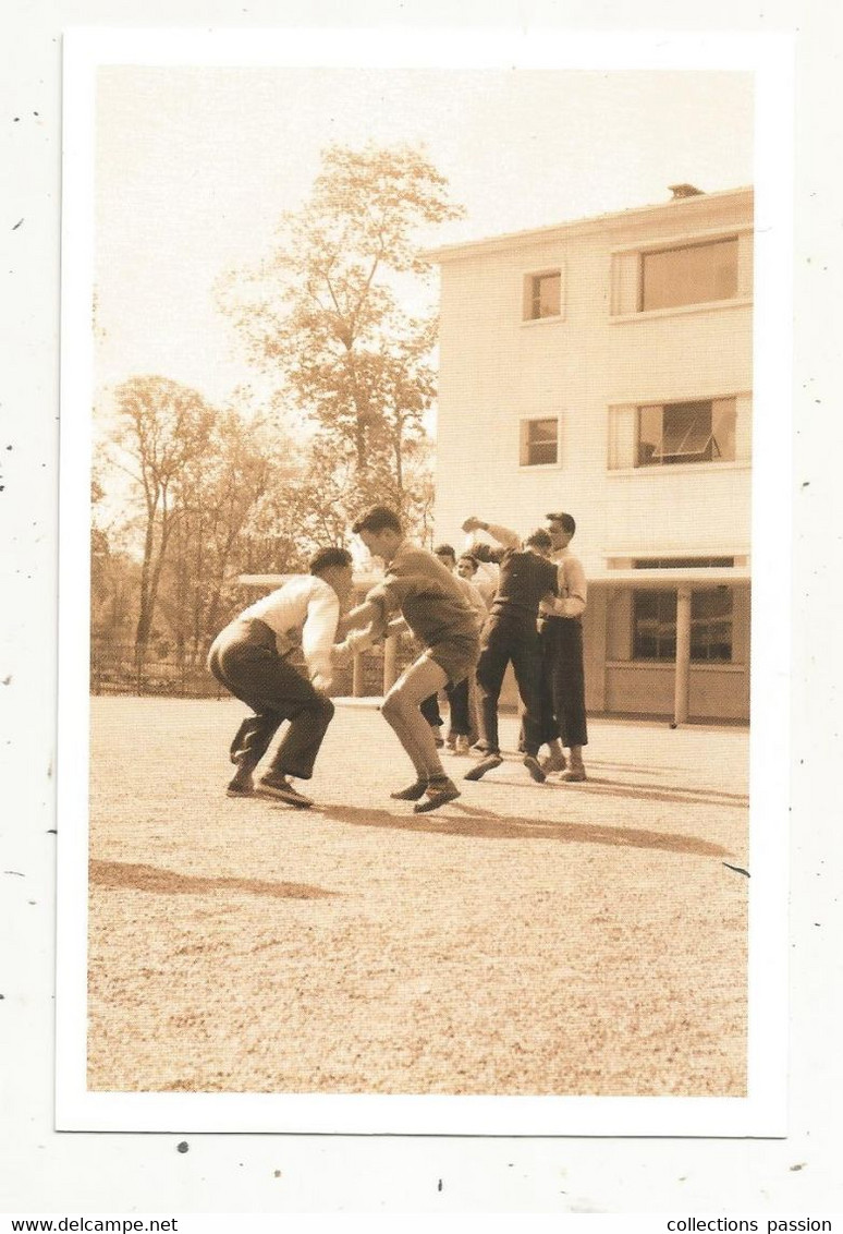 Cp,école, Musée National De L'éducation,ROUEN,INRP ,ed. Atlas , La Cour De Récréation - Schulen