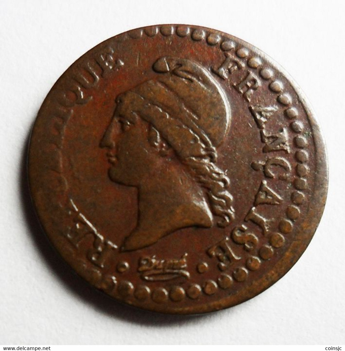 FRANCE - 1 Centime - 1797/1798 : LAN 6A - 1795-1799 French Directory