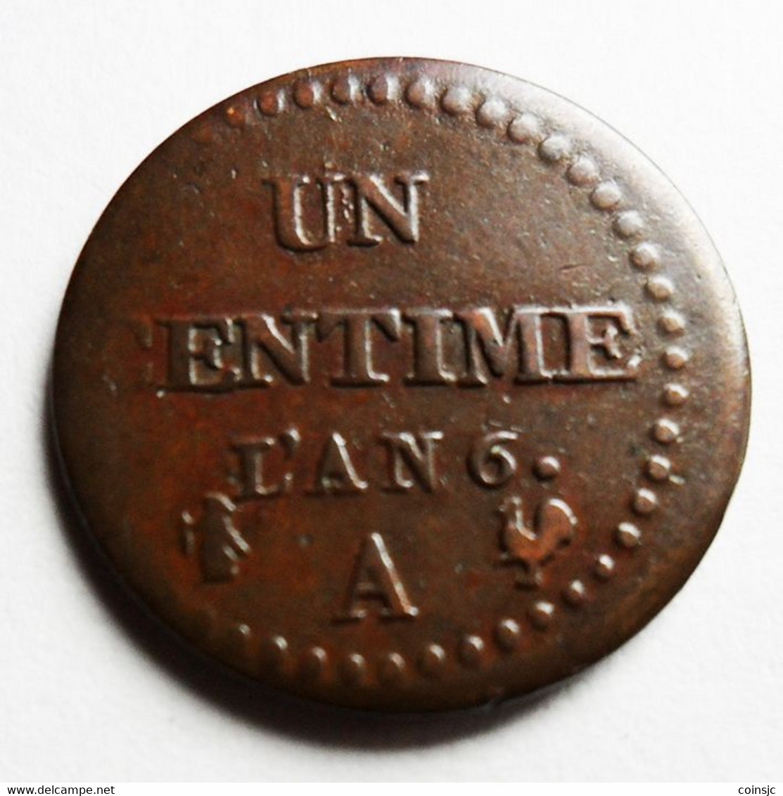 FRANCE - 1 Centime - 1797/1798 : LAN 6A - 1795-1799 French Directory