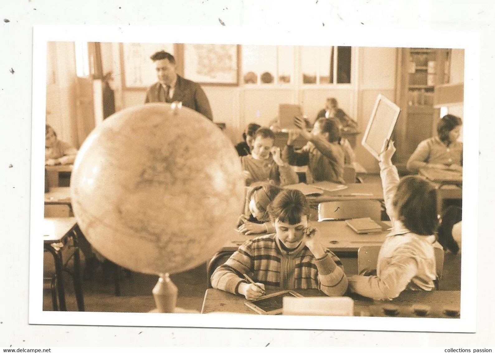 Cp,école, Musée National De L'éducation,ROUEN,INRP ,ed. Atlas , Salle De Classe - Schools