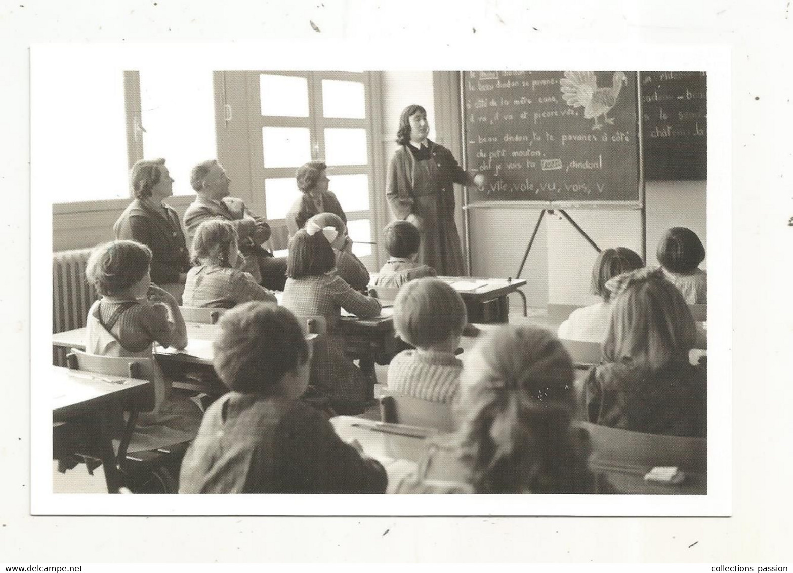 Cp,école, Musée National De L'éducation,ROUEN,INRP ,ed. Atlas , Salle De Classe - Schulen