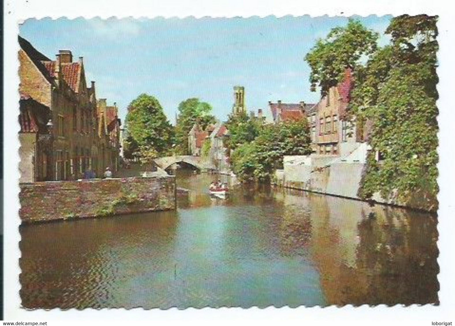 LE QUAI VERT / THE GREEN QUAY.-  BRUSELAS / BRUGGE / BRUGES / BRÜGGE.- ( BELGICA ) - Navigazione