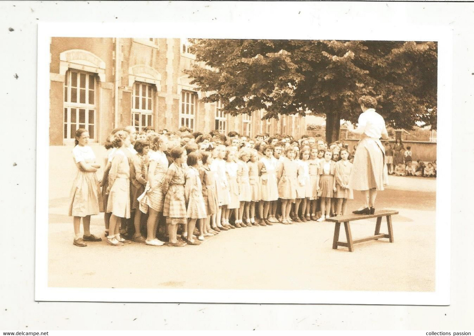 Cp,école, Musée National De L'éducation,ROUEN,INRP ,ed. Atlas , La Cour De Récréation - Schulen