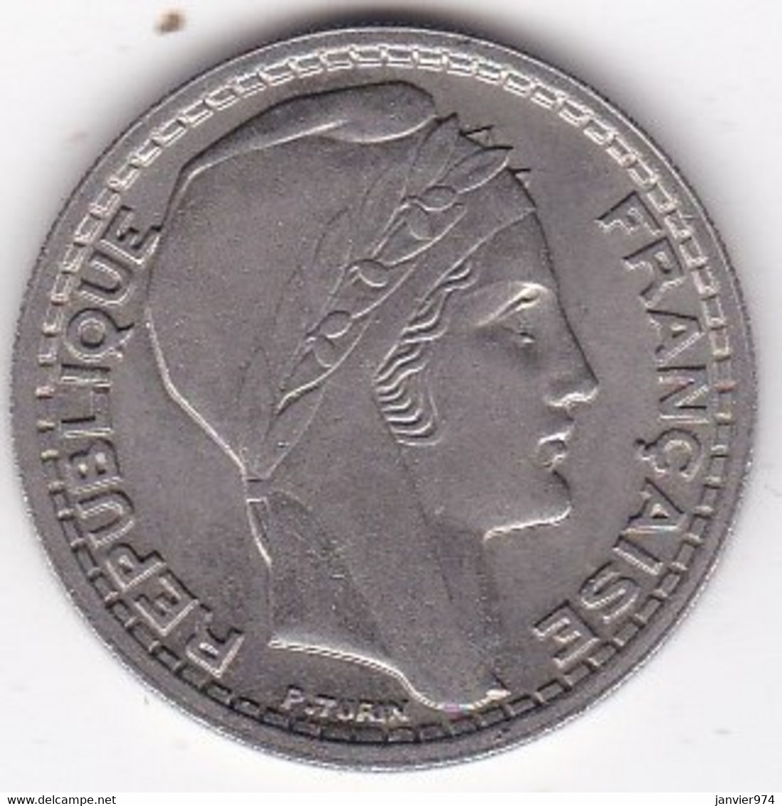 10 Francs Turin 1946 B, Grosse Tête , Rameaux Courts, En Cupro Nickel, Neuve FDC - 10 Francs
