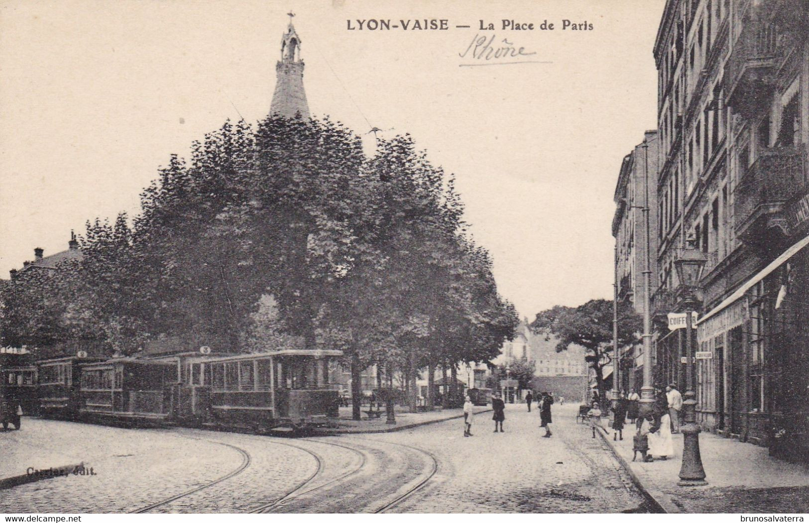 LYON - Vaise - La Place De Paris - Lyon 9