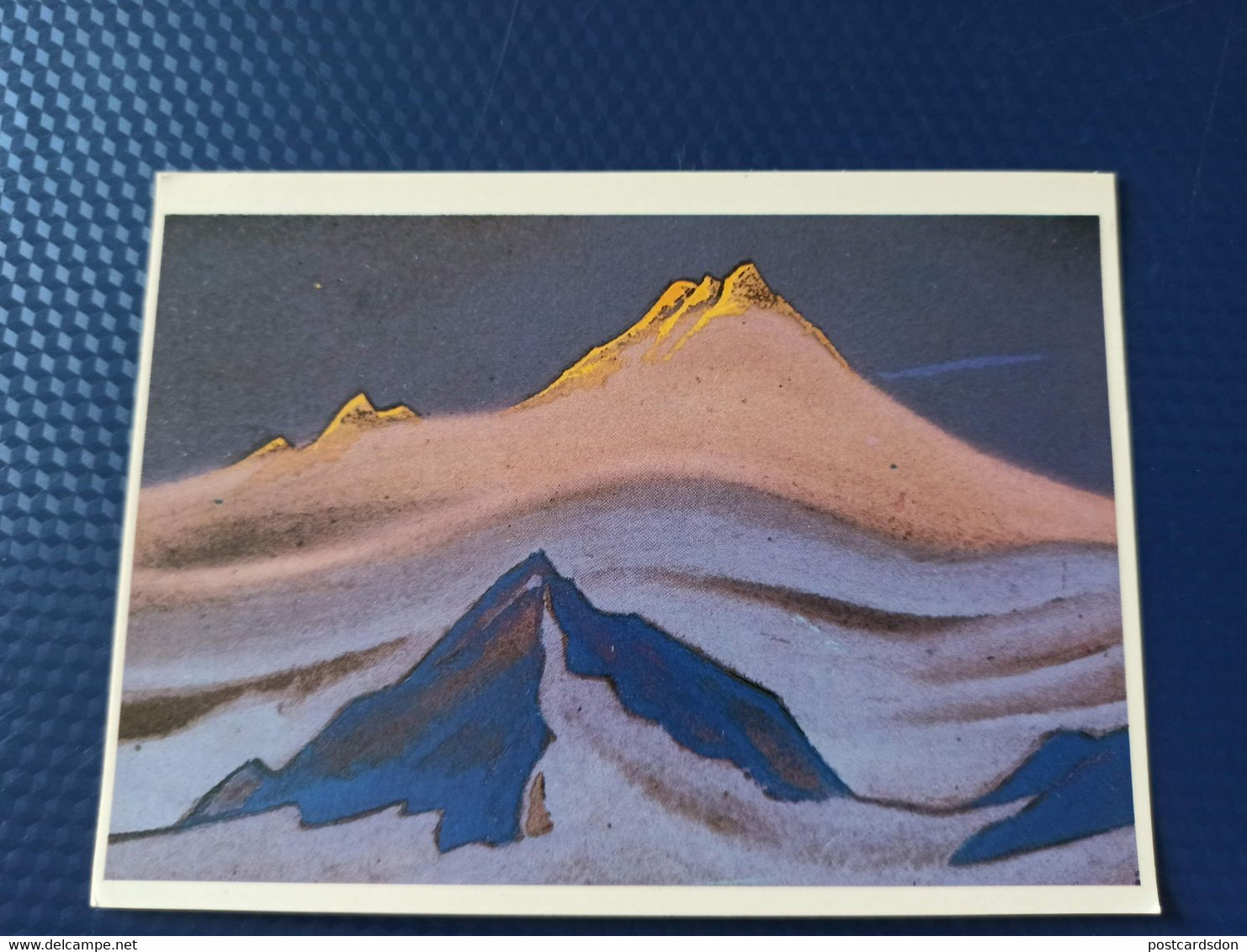 Nicholas Roerich - "Himalayas" -  HIMALAYA - Tibet -  - Old USSR PC 1980s - Tibet