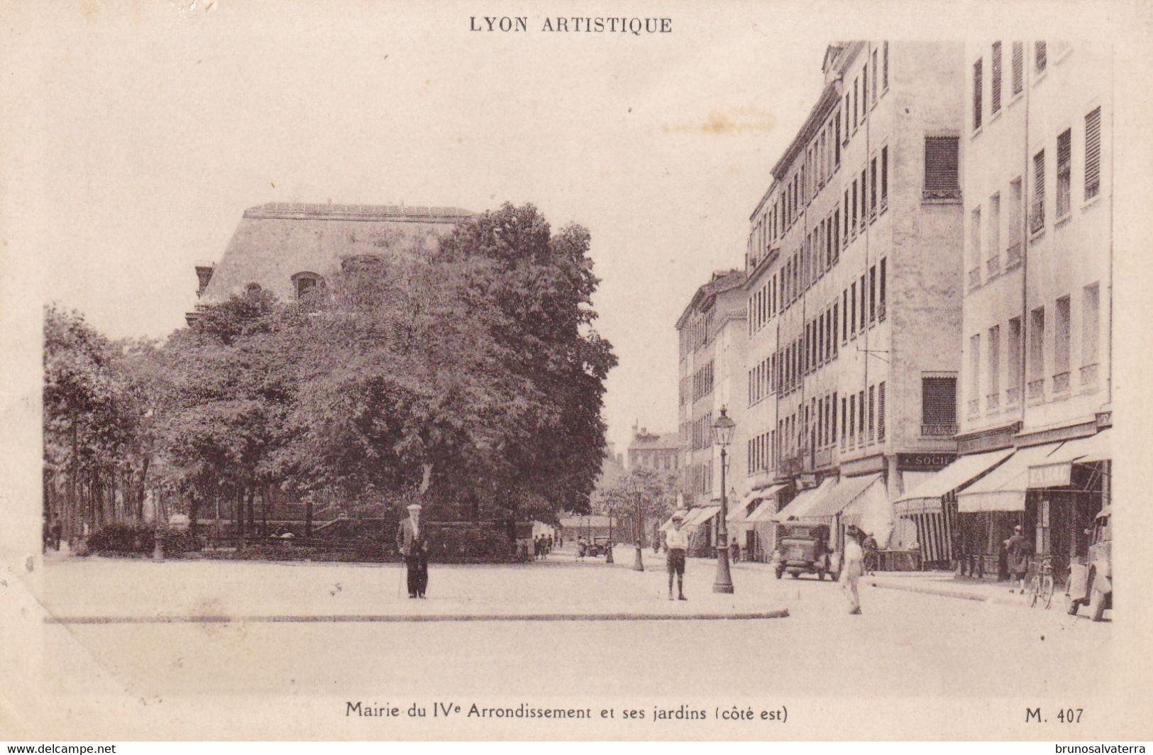 LYON - Mairie Du IV° Arrondissement Et Ses Jardins - Lyon 4