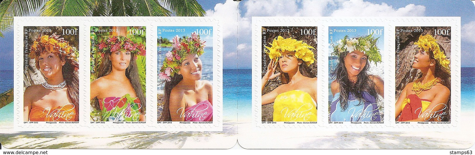 POLYNESIA, 2013, Booklet / Carnet 27  Women Of Polynesia - Booklets