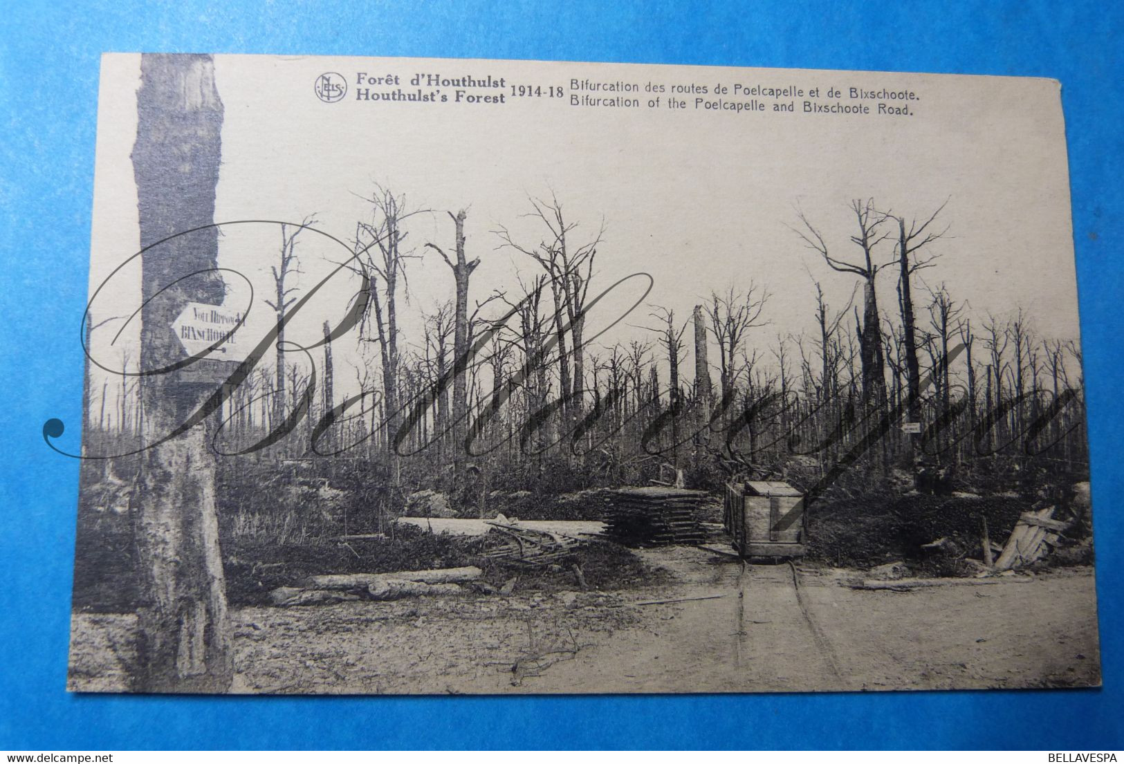 Houthulst  lot x 17 cpa-guerre 1914-1918 ruins Ruines