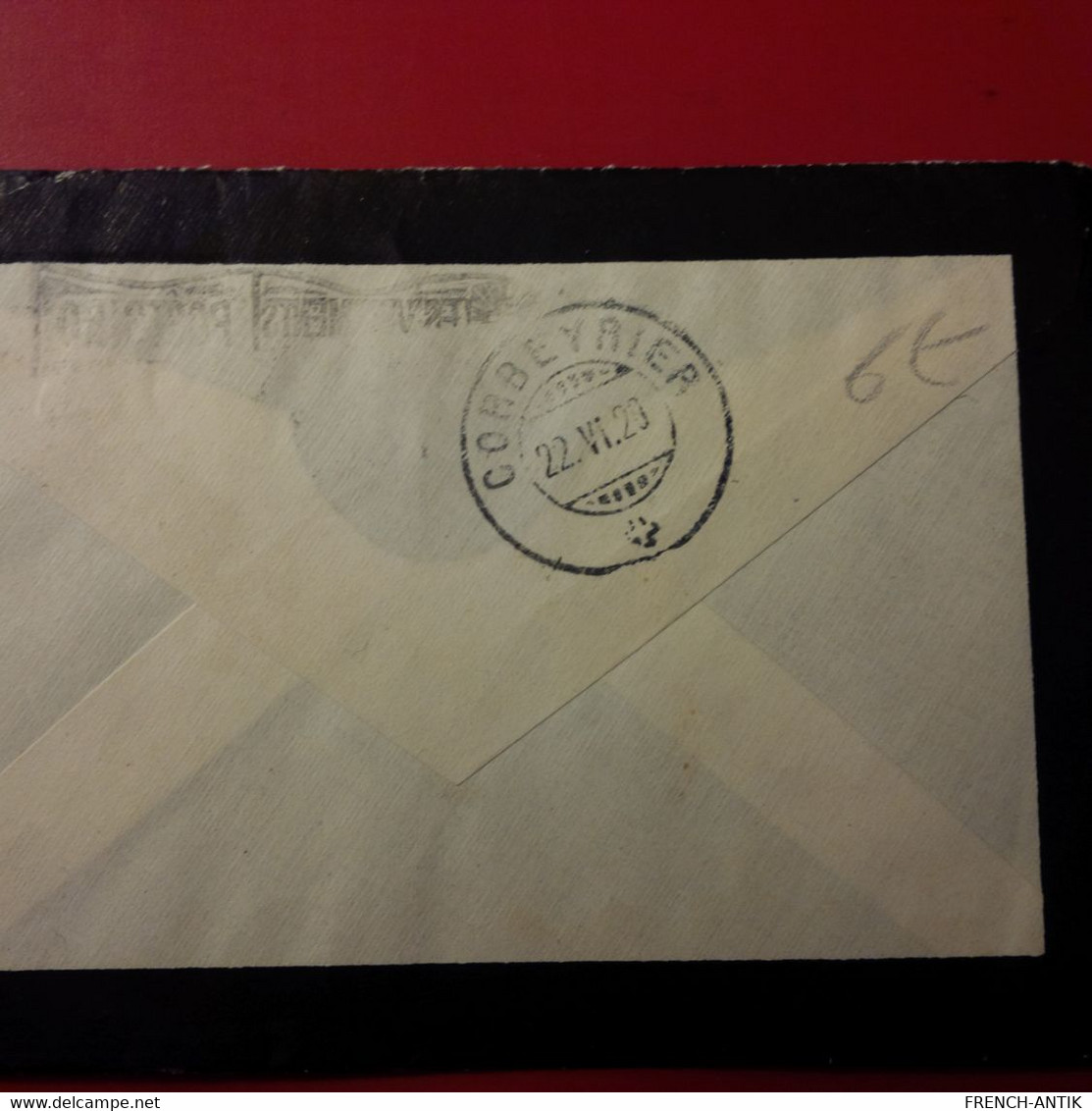 LETTRE GENEVE POUR CORBEYRIER - Postmark Collection