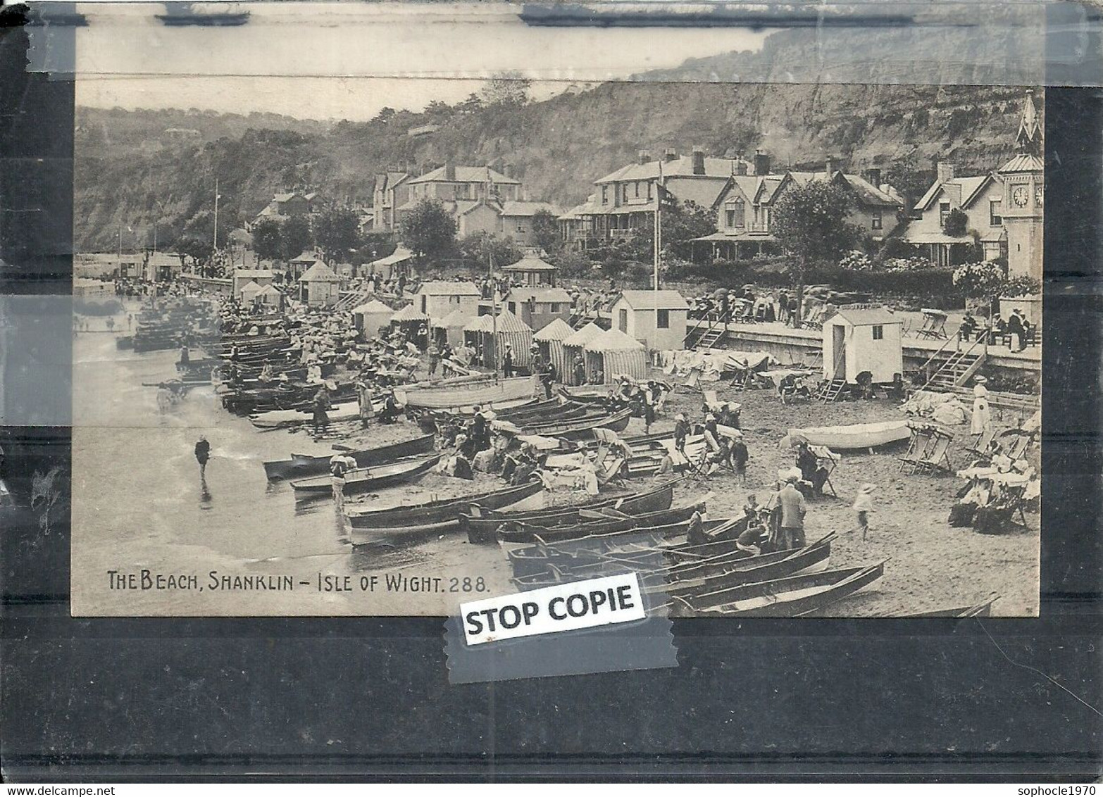 11-2022 - MOR100/2225 - ROYAUME UNI - Isle Of WIGHT - The Beach Shanklin - Other & Unclassified