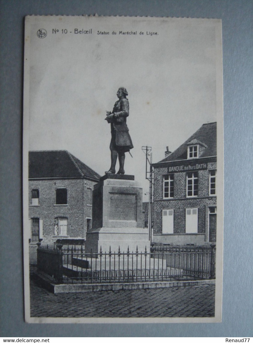 Beloeil - Statue Du Maréchal De Ligne - Beloeil