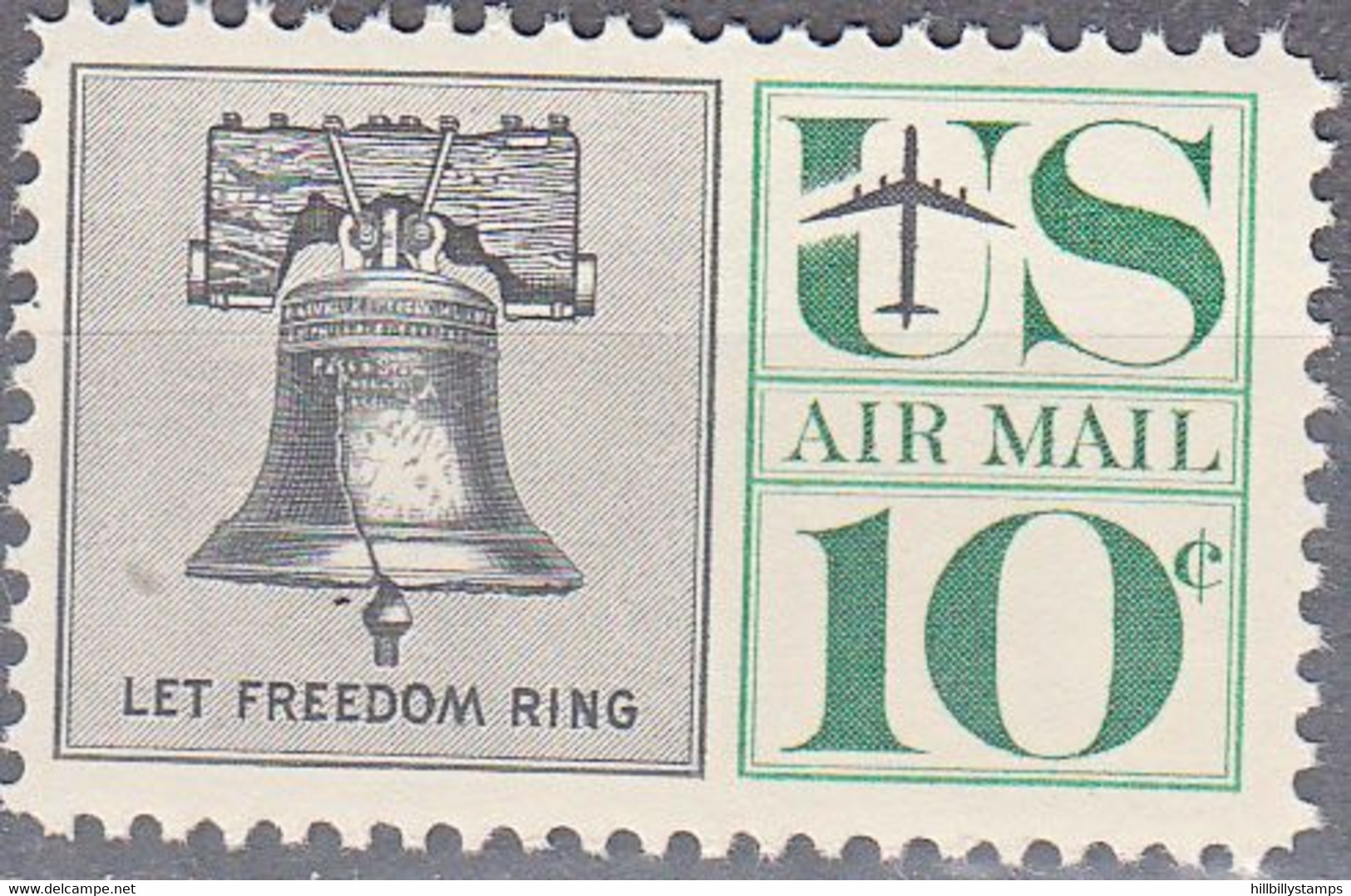 UNITED STATES    SCOTT NO C57   MNH   YEAR  1959 - 2b. 1941-1960 Nuevos