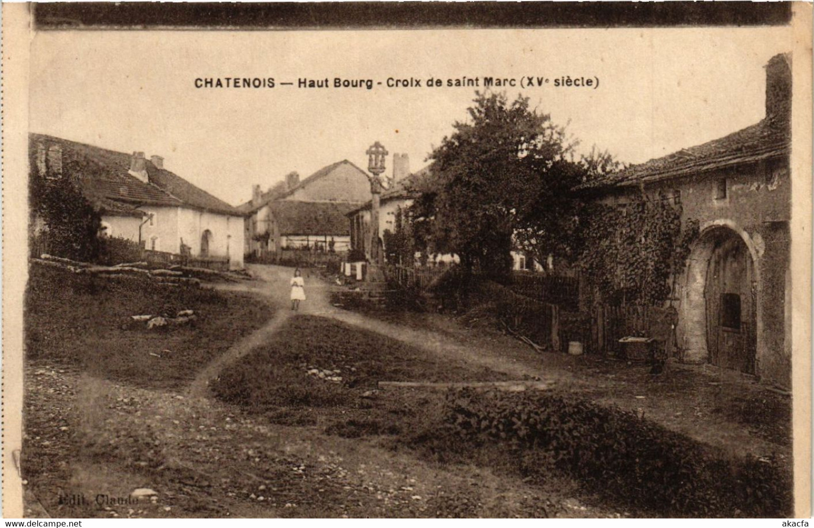 CPA CHATENOIS - Haut BOURG - Croix De St-Marc (456083) - Chatenois