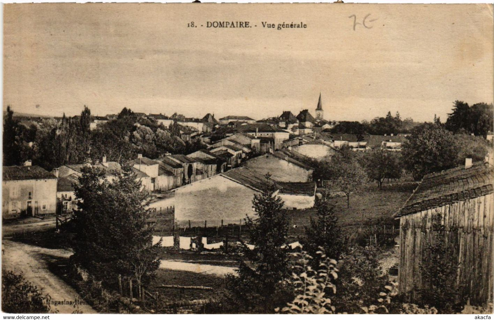 CPA DOMPAIRE - Vue Générale (456086) - Dompaire