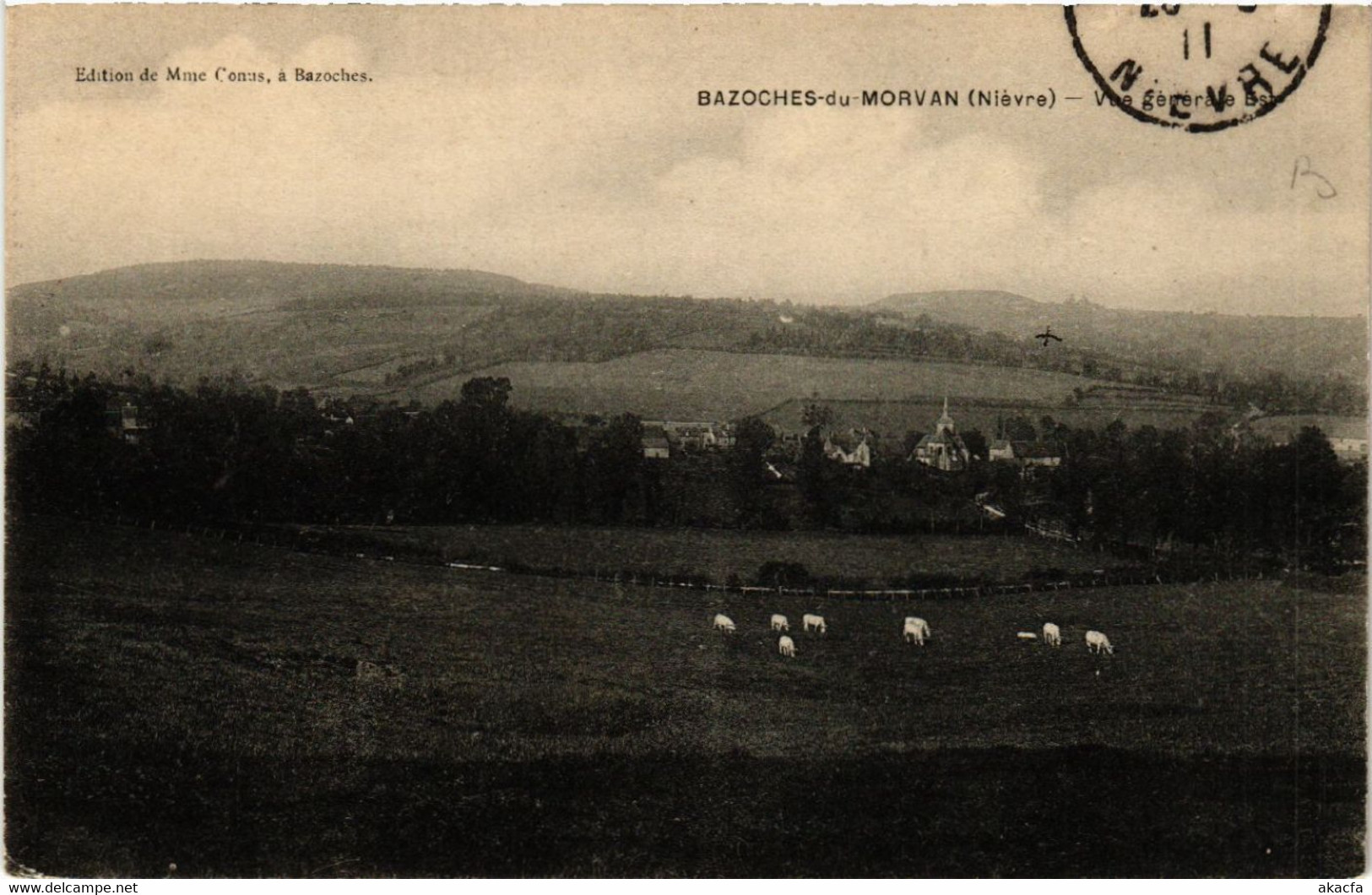 CPA BAZOCHES-du-MORVAN - Vue Générale (456707) - Bazoches