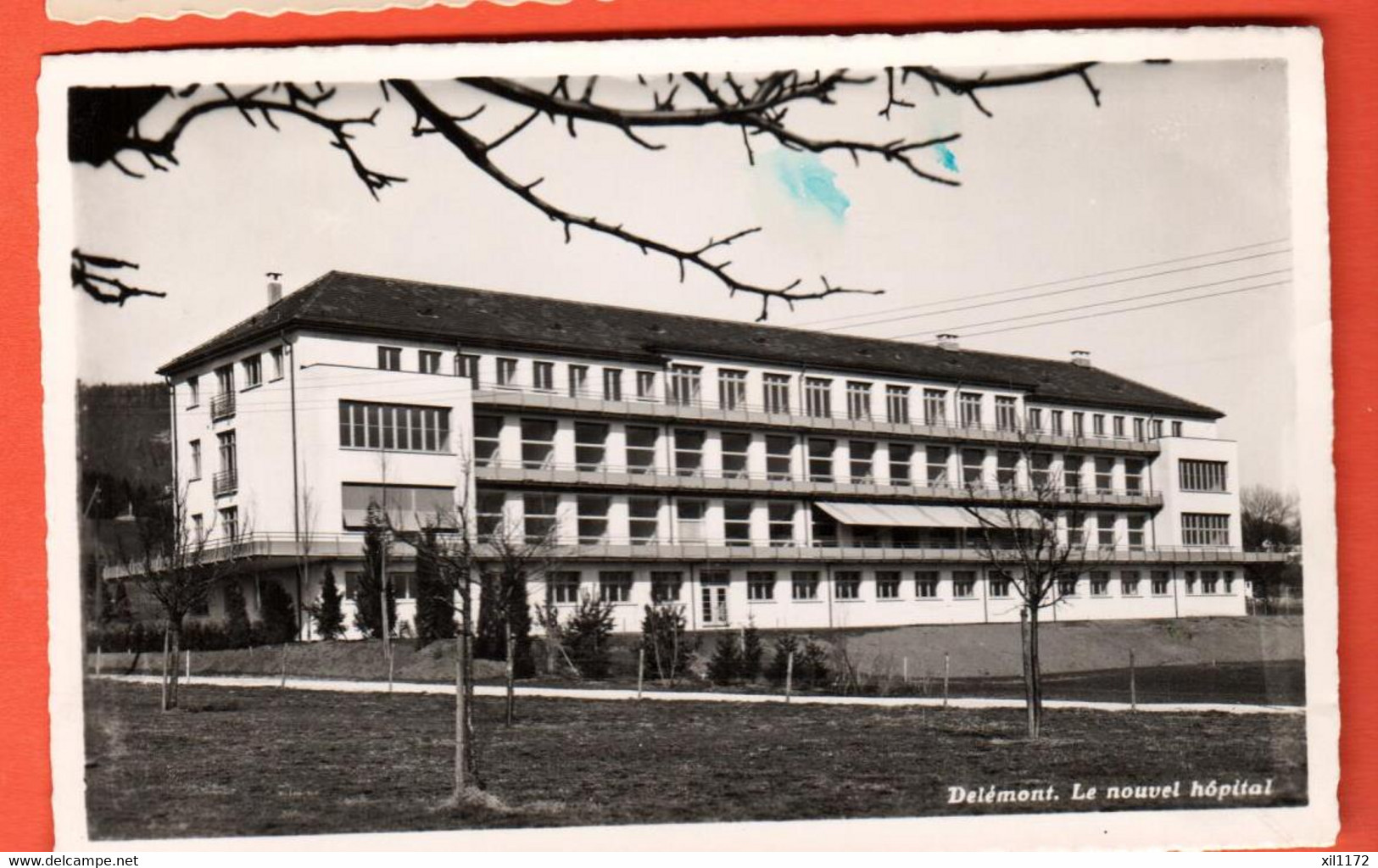 CHR-23  Hopital Du Jura à Delémont   Circulé. Enard 87 - Delémont