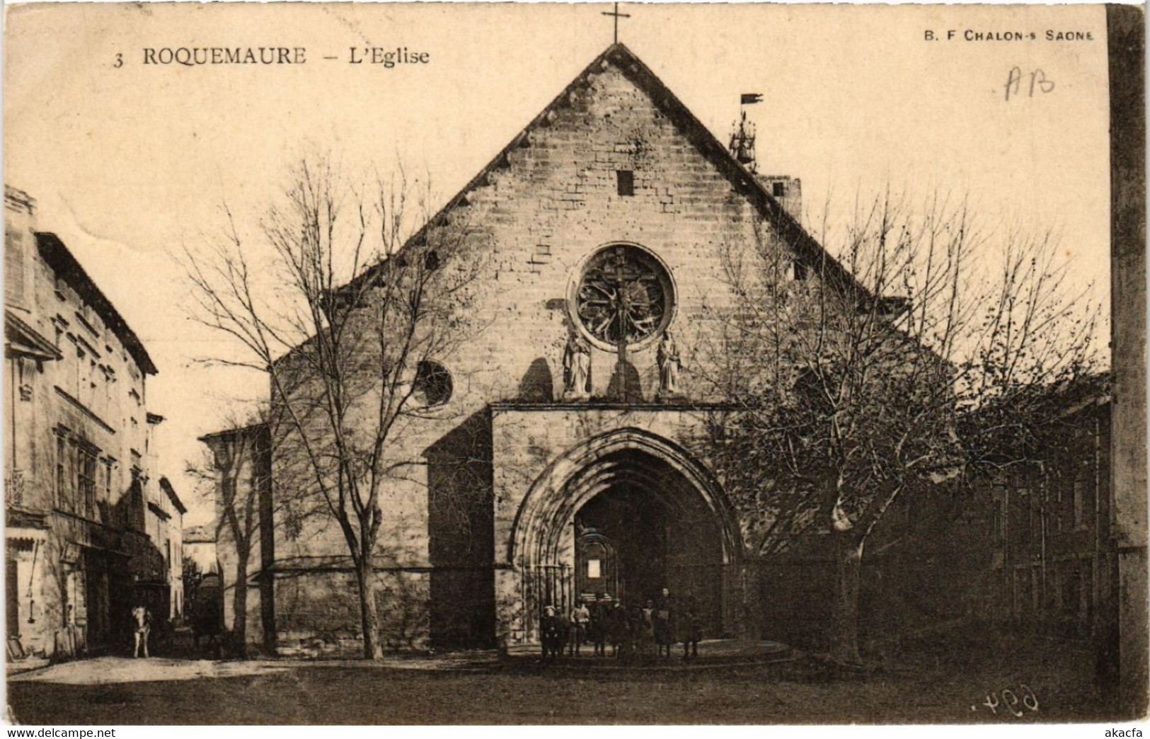 CPA AK ROQUEMAURE - L'Église (459207) - Roquemaure