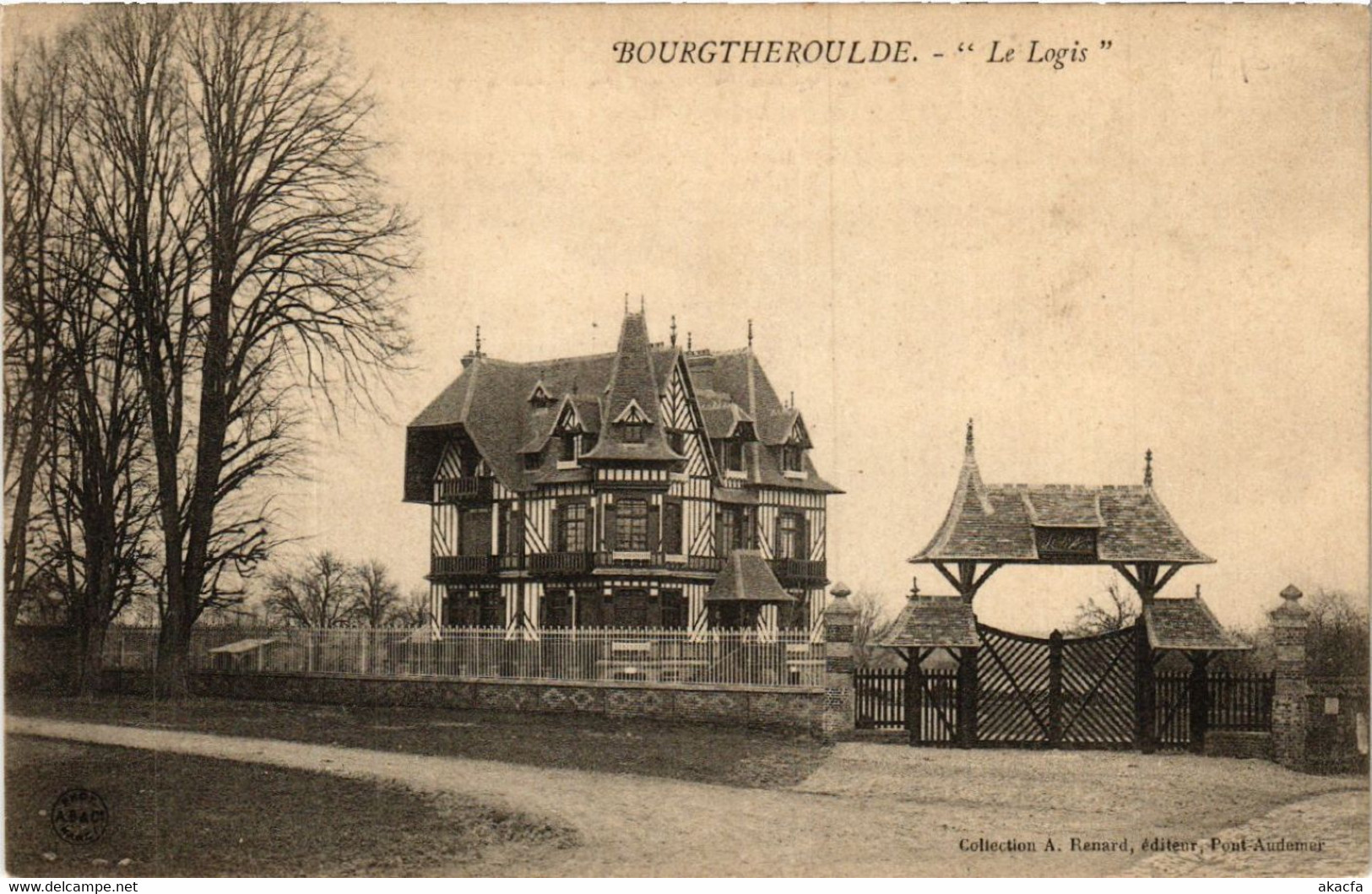 CPA BOURGTHEROULDE - Le Logis (478103) - Bourgtheroulde