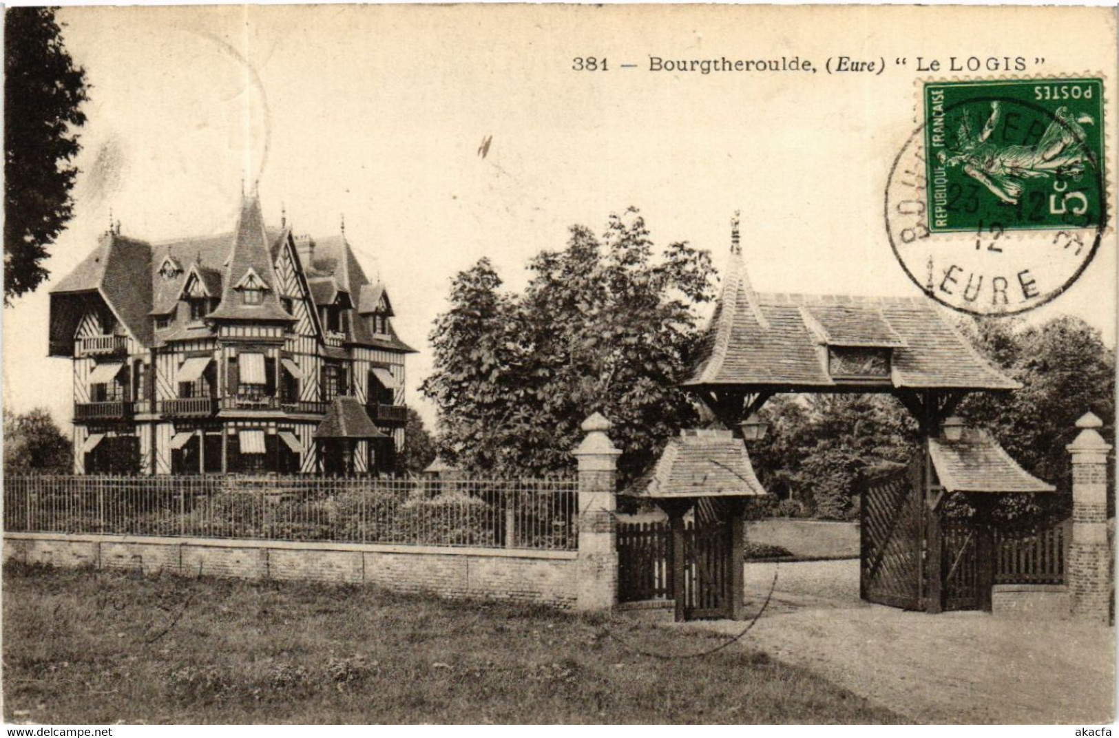 CPA BOURGTHEROULDE - Le Logis (478116) - Bourgtheroulde