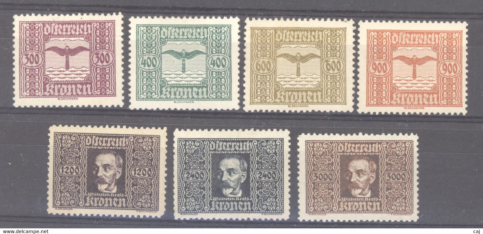 Autriche  -  Avion  :  Yv  4-10  * - Unused Stamps