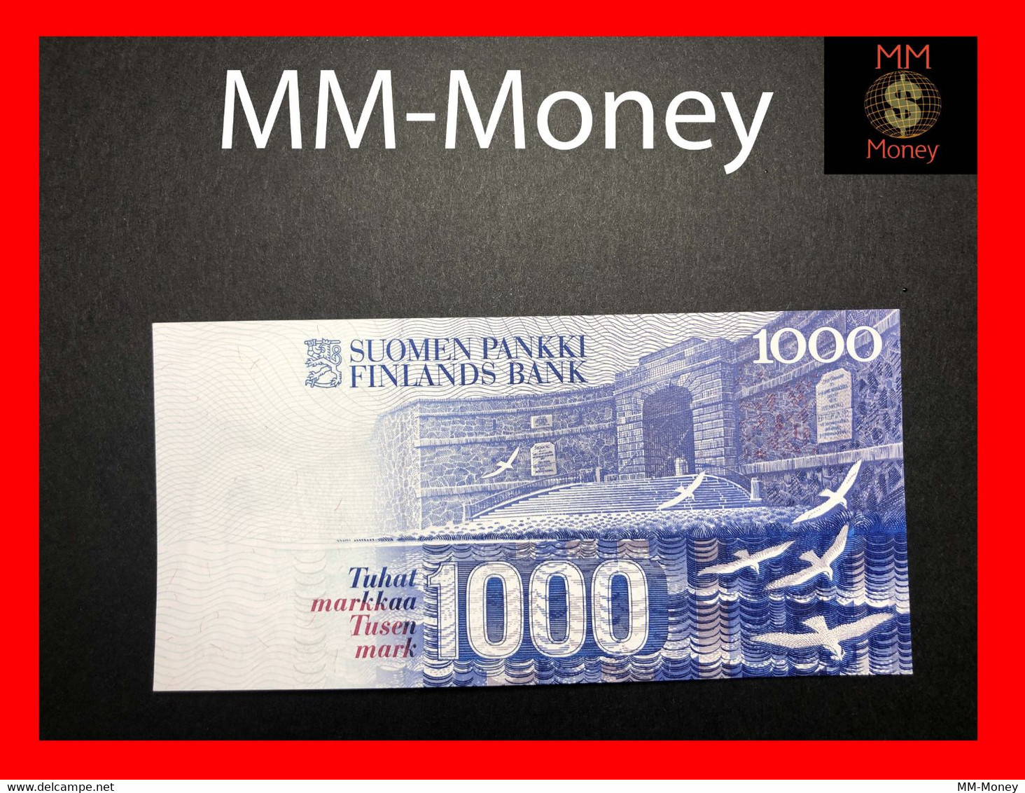 Finland  1.000  1000  Markkaa 1986  "Litt. A"  P. 121   "rare"    XF \ AU   [MM-Money] - Finlande