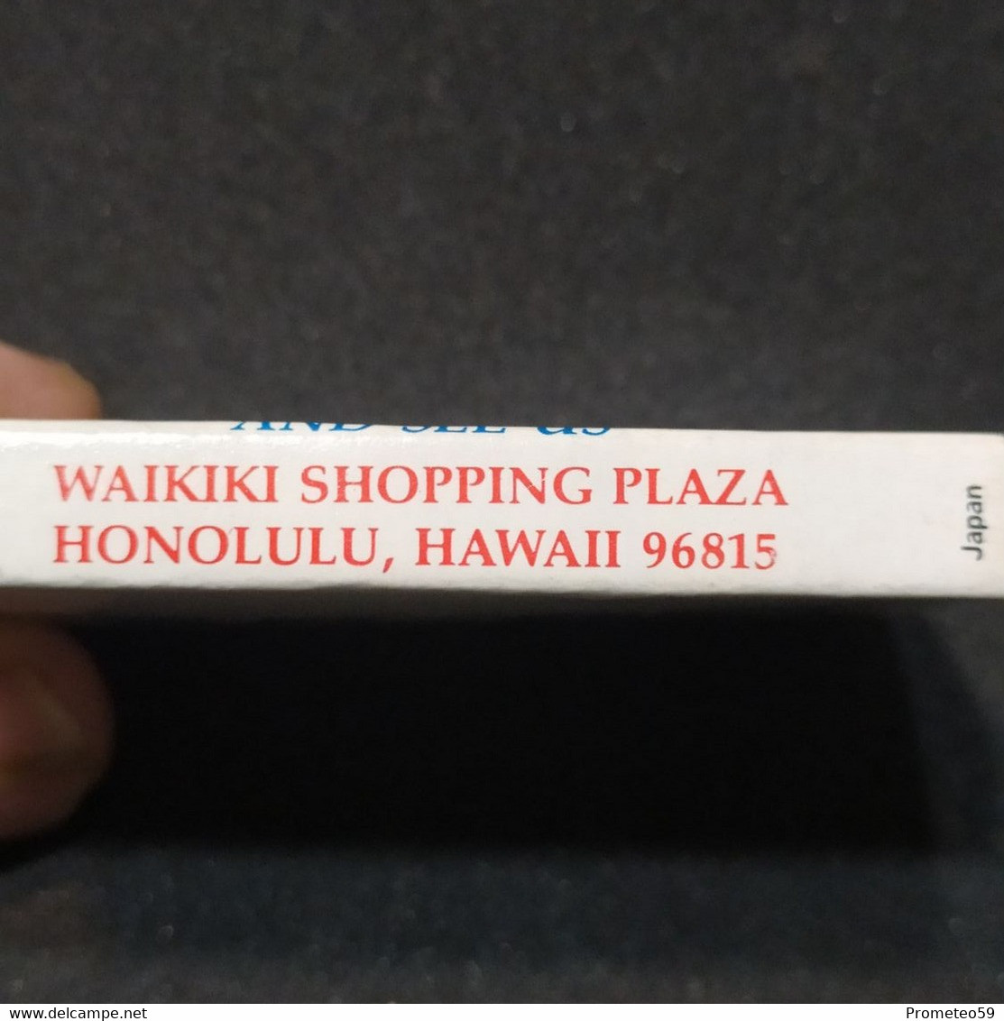 Caja Fósforos Waikiki Shopping Plaza - Honolulu - Casi Sin Uso - Boites D'allumettes