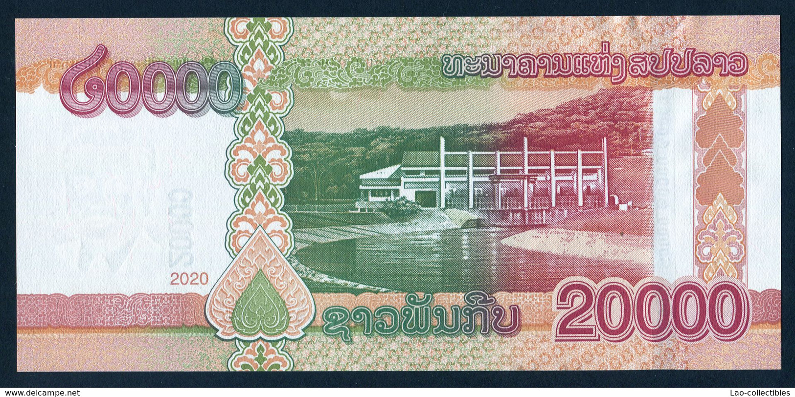 LAOS-NEW-Billet De Banque-20 000 Kip 2020 - Laos