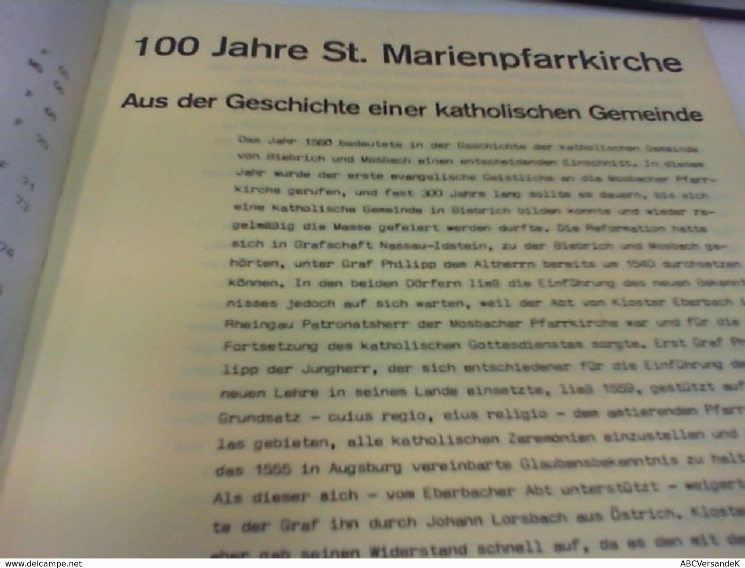 100 Jahre St. Marien Biebrich 1876 - 1976 - Hesse