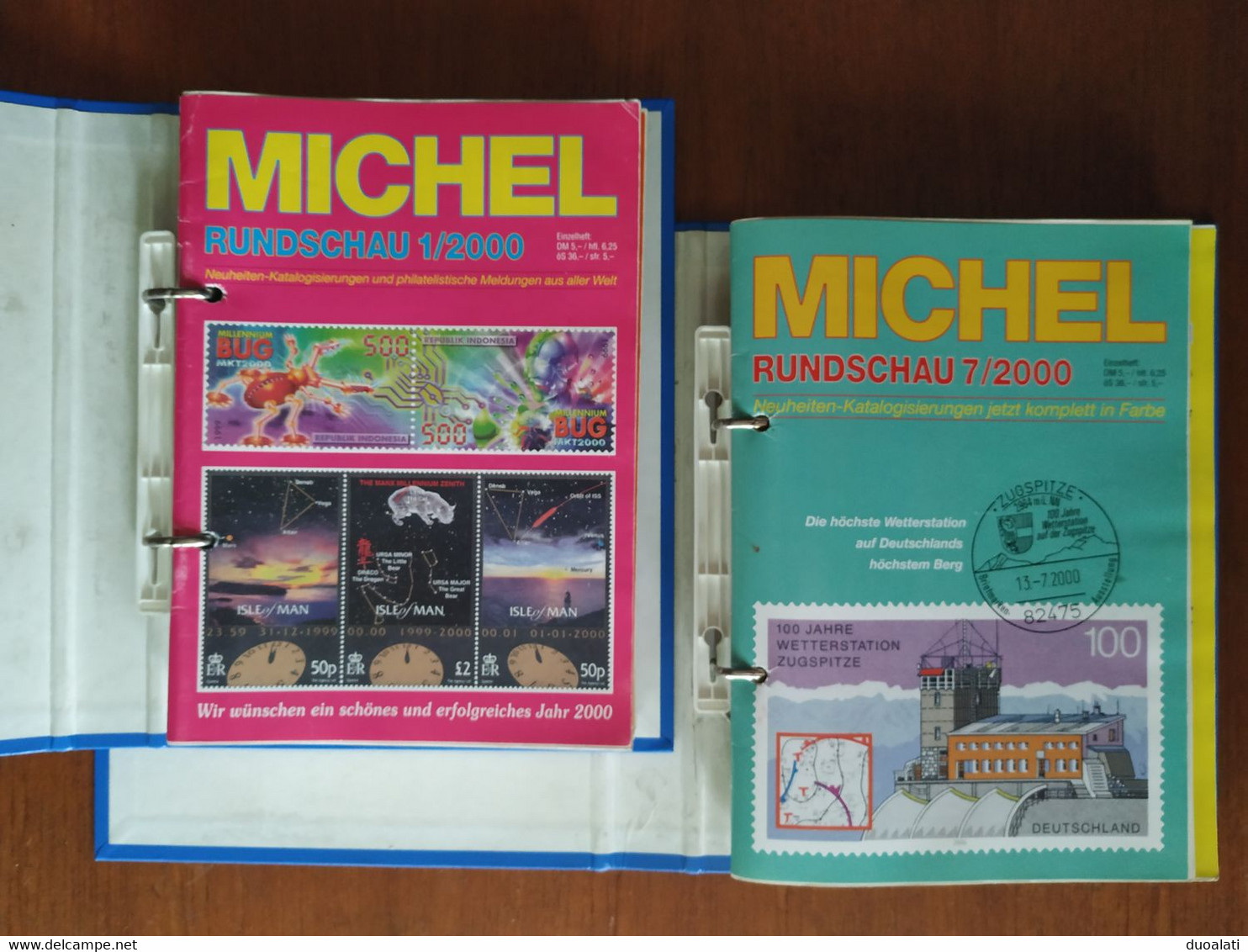 Michel Rundschau 2000 Complete Year 12 Pieces Catalogue Katalog Used - Deutschland